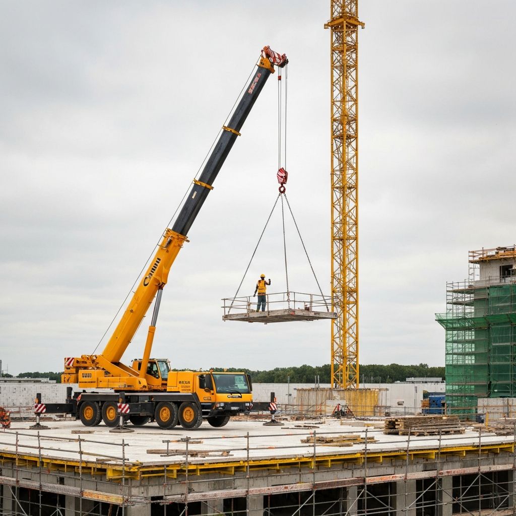 Heavy equipment positioning